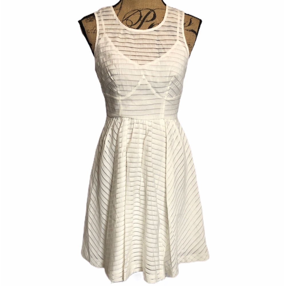 NEW Plenty Tracy Reese Sleeveless Dress White